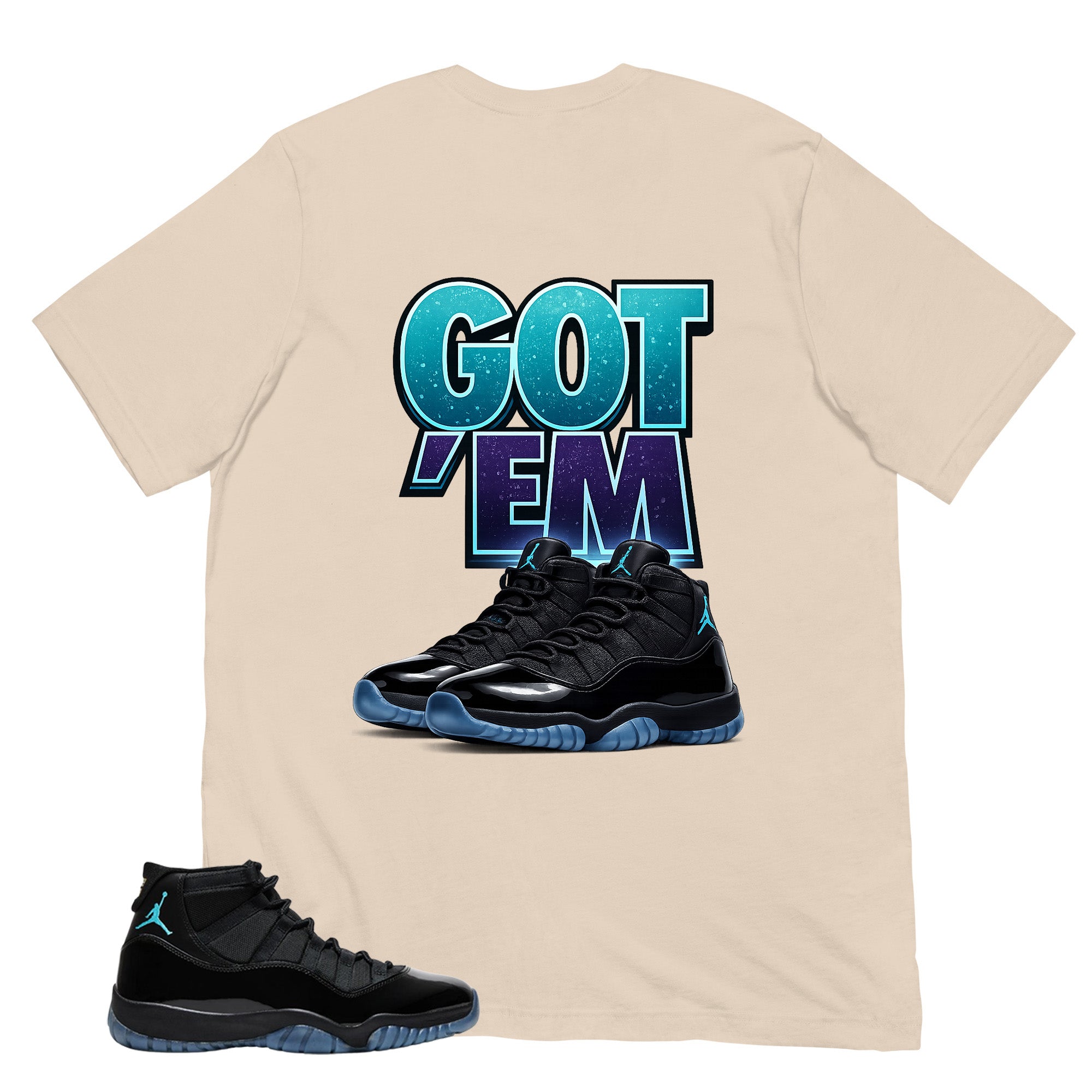 Got 'Em Sneaker Shirt - Matching Air Jordan 11 Gamma Blue 2025