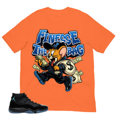 Finesse The Bag Shirt - Matching Air Jordan 11 Gamma Blue 2025