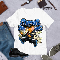 Finesse The Bag Shirt - Matching Air Jordan 11 Gamma Blue 2025