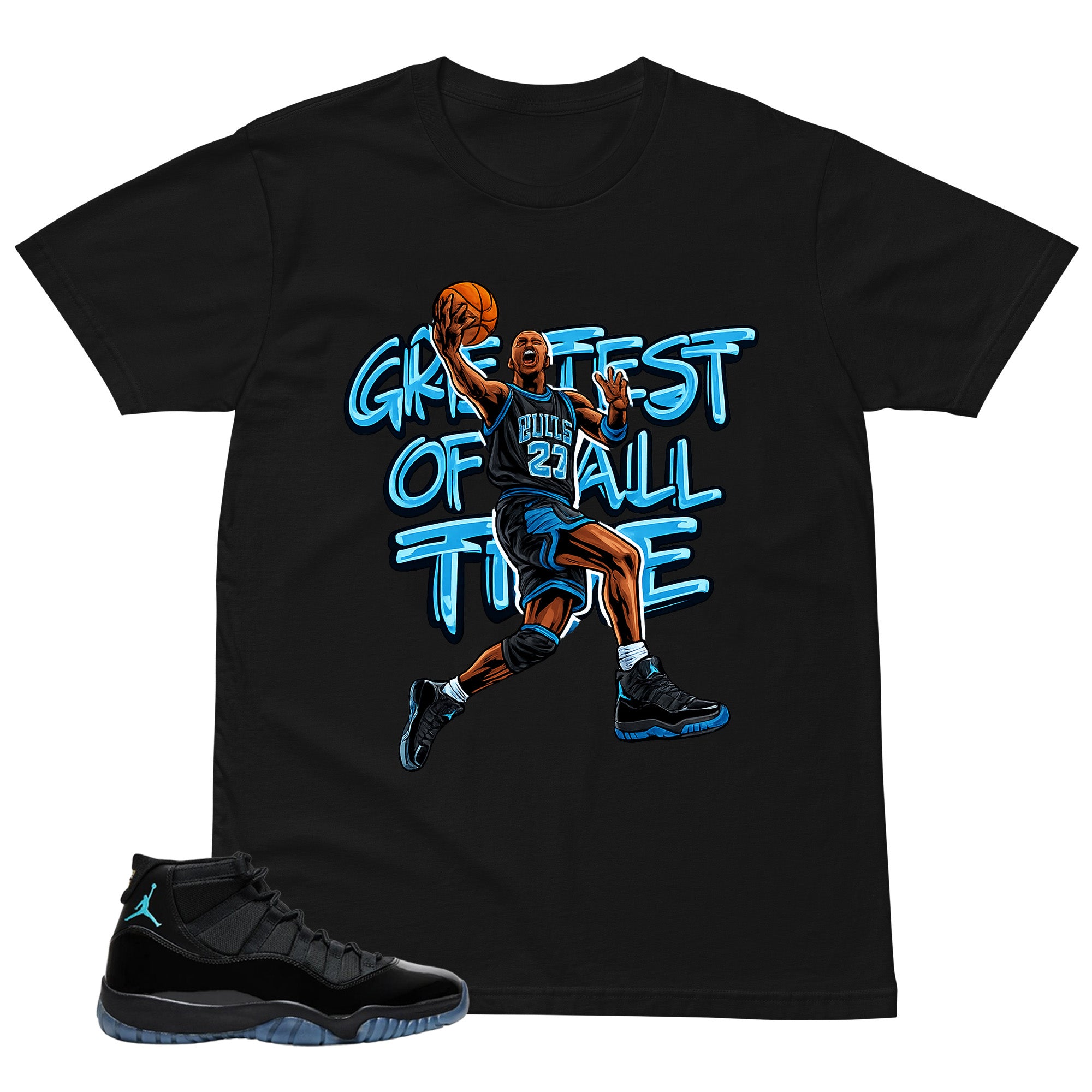 Goat Shirt - Matching Air Jordan 11 Gamma Blue 2025