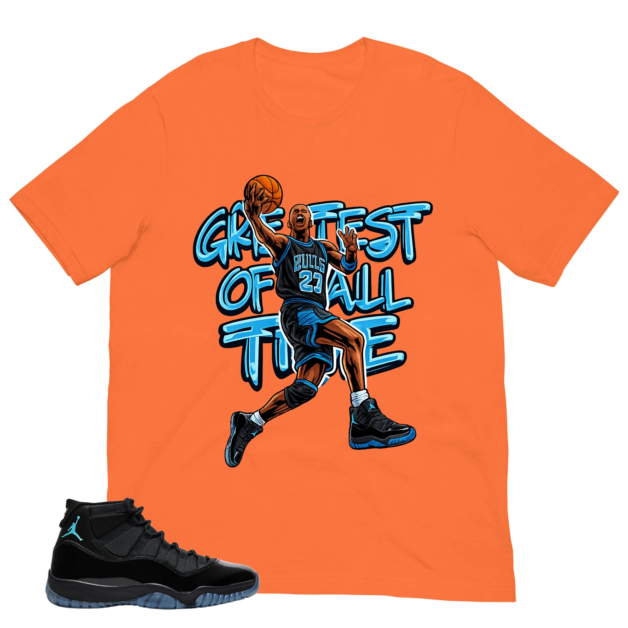 Goat Shirt - Matching Air Jordan 11 Gamma Blue 2025