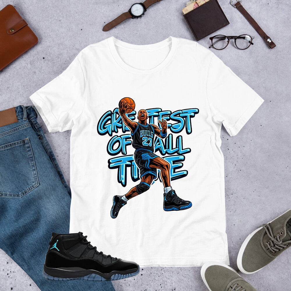 Goat Shirt - Matching Air Jordan 11 Gamma Blue 2025