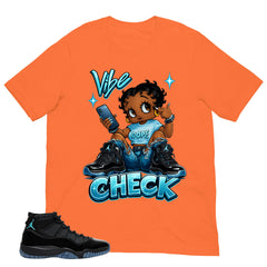 Vibe Check Shirt - Matching Air Jordan 11 Gamma Blue 2025