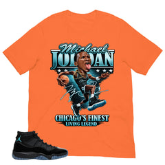 MJ Living Legend Shirt - Matching Air Jordan 11 Gamma Blue 2025