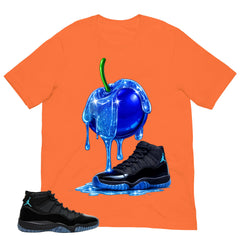 Apple Dripping Sneaker Shirt - Matching Air Jordan 11 Gamma Blue 2025