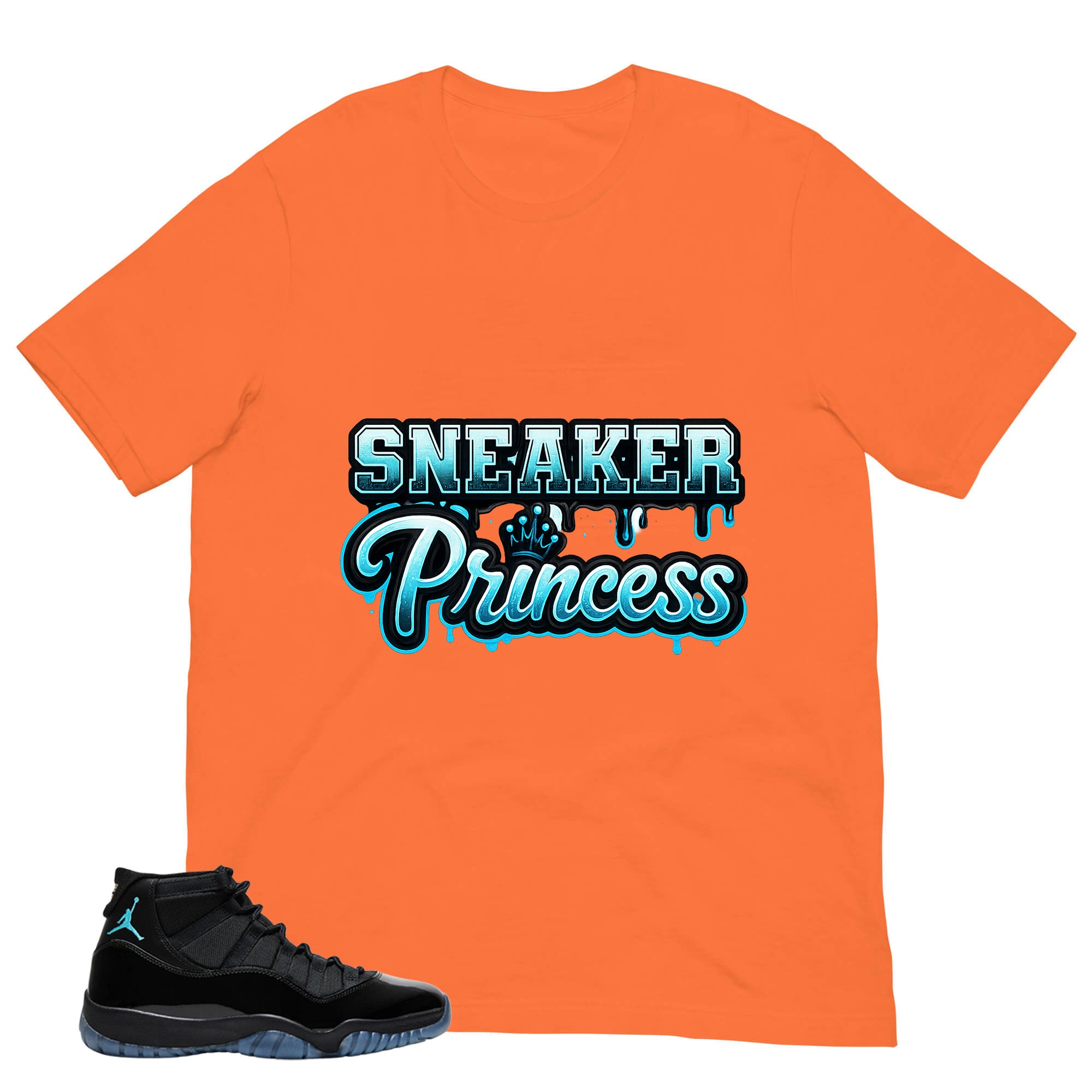 Sneaker Princess Shirt - Matching Air Jordan 11 Gamma Blue 2025