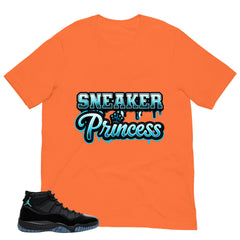 Sneaker Princess Shirt - Matching Air Jordan 11 Gamma Blue 2025