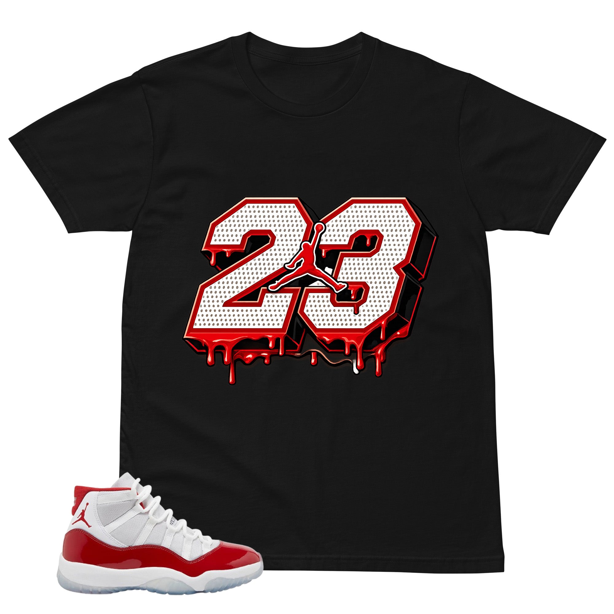 Number 23 Legend Shirt - Matching Air Jordan 11 Retro 'Cherry'