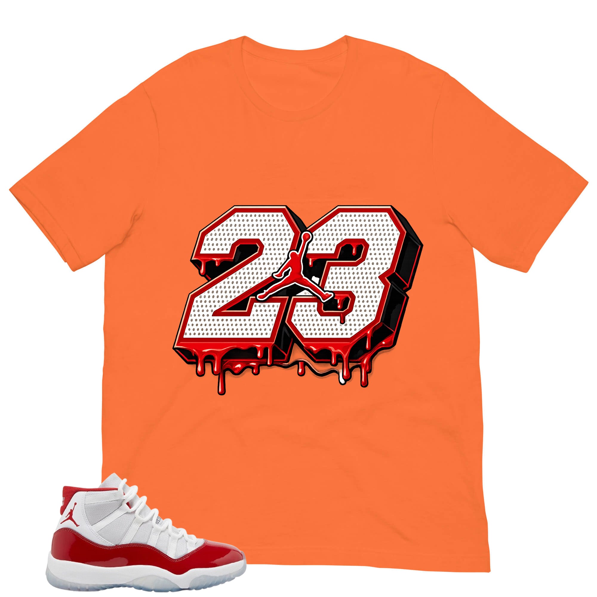 Number 23 Legend Shirt - Matching Air Jordan 11 Retro 'Cherry'