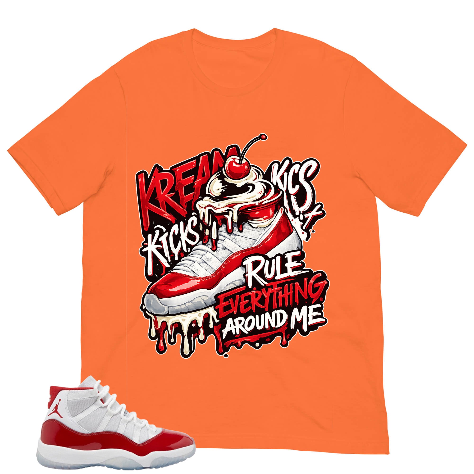 Kream Kicks Shirt - Matching Air Jordan 11 Retro 'Cherry'
