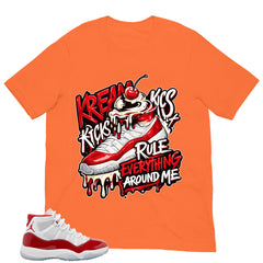 Kream Kicks Shirt - Matching Air Jordan 11 Retro 'Cherry'