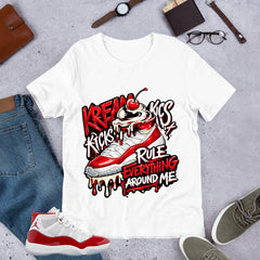 Kream Kicks Shirt - Matching Air Jordan 11 Retro 'Cherry'