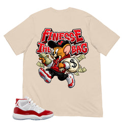 Finesse The Bag Shirt - Matching Air Jordan 11 Retro 'Cherry'