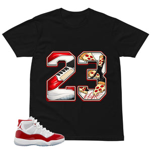 Number 23 Legend MJ Shirt - Matching Air Jordan 11 Retro 'Cherry'