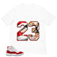 Number 23 Legend MJ Shirt - Matching Air Jordan 11 Retro 'Cherry'