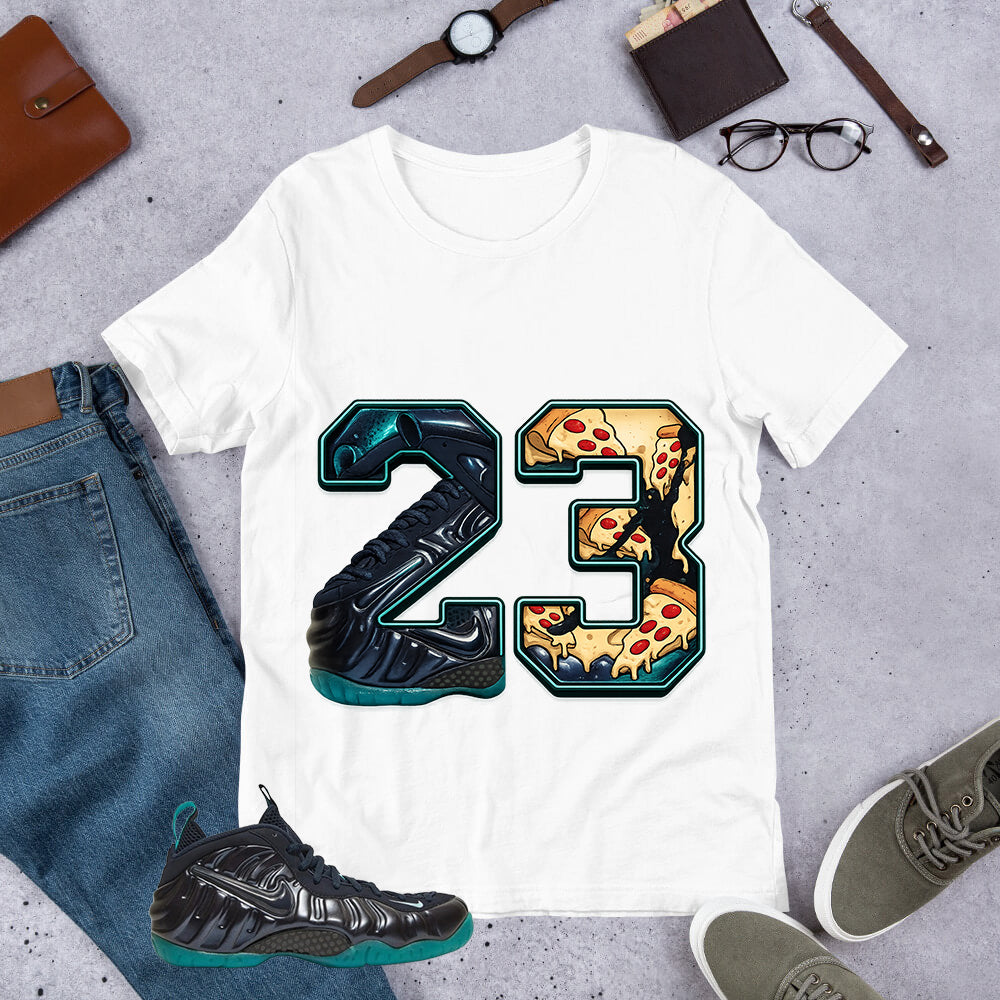 23 Legend MJ Shirt to Matching Foams Pro Aqua