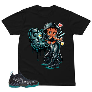 Got 'Em Lady Shirt to Matching Foams Pro Aqua