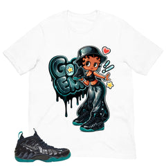 Got 'Em Lady Shirt to Matching Foams Pro Aqua