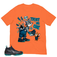 Trust No One Shirt to Matching Foams Pro Aqua