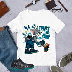 Trust No One Shirt to Matching Foams Pro Aqua