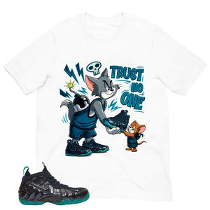 Trust No One Shirt to Matching Foams Pro Aqua