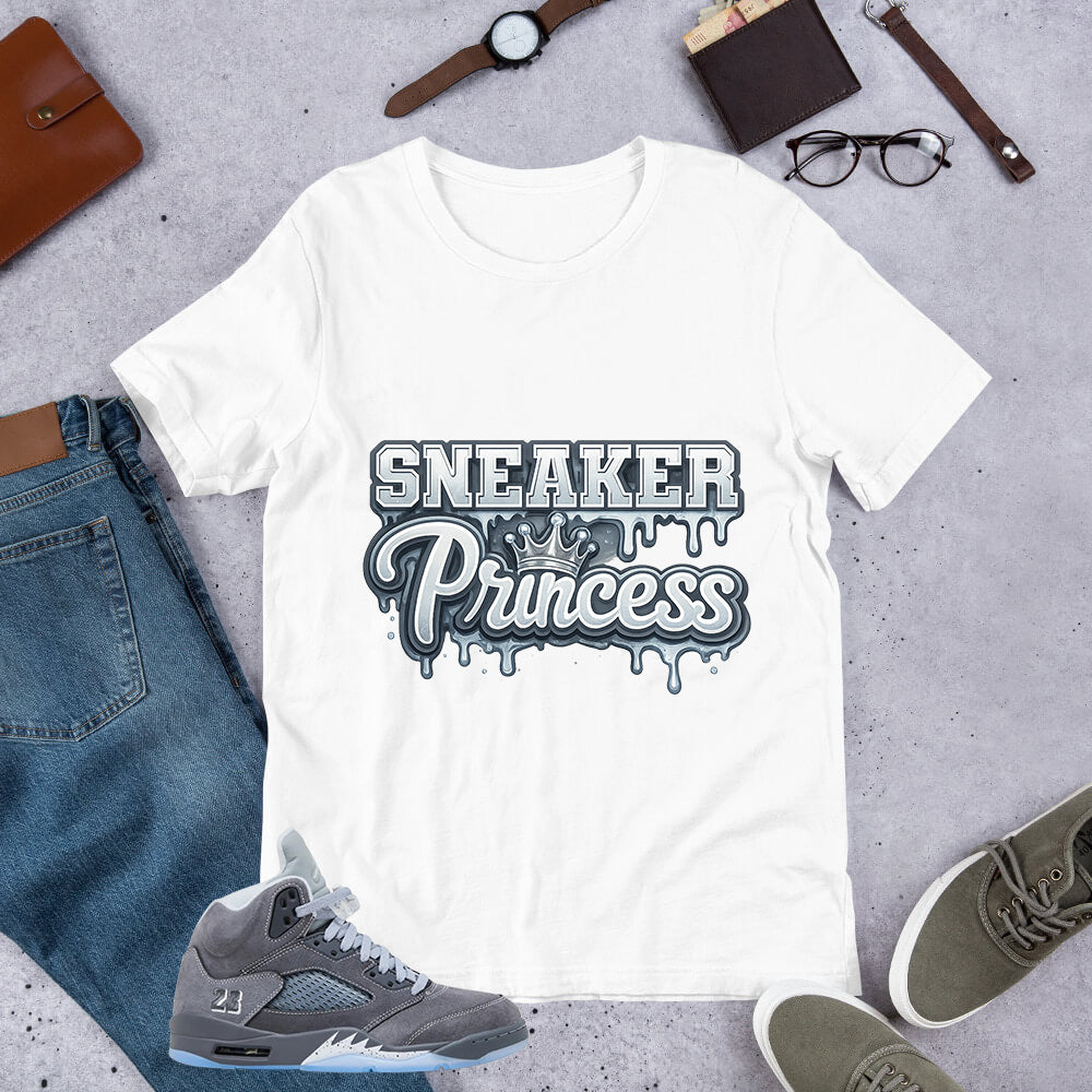 Sneaker Princess Shirt - Matching Air Jordan 5 Retro 'Wolf Grey' 2026