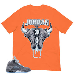 23 Bull Legend Shirt - Matching Air Jordan 5 Retro 'Wolf Grey' 2026