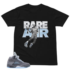 Rare Air Shirt - Matching Air Jordan 5 Retro 'Wolf Grey' 2026