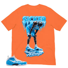 Sicker Shirt - Matching Air Foamposite Pro 'University Blue' 2026