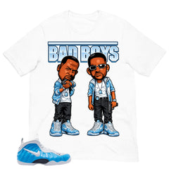 Bad Boys Shirt - Matching Air Foamposite Pro 'University Blue' 2026