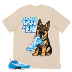 Got 'Em Shirt - Matching Air Foamposite Pro 'University Blue' 2026