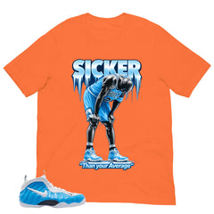 Sicker Shirt - Matching Air Foamposite Pro 'University Blue' 2026