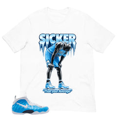 Sicker Shirt - Matching Air Foamposite Pro 'University Blue' 2026