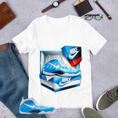 New Kicks Shirt - Matching Air Foamposite Pro 'University Blue' 2026