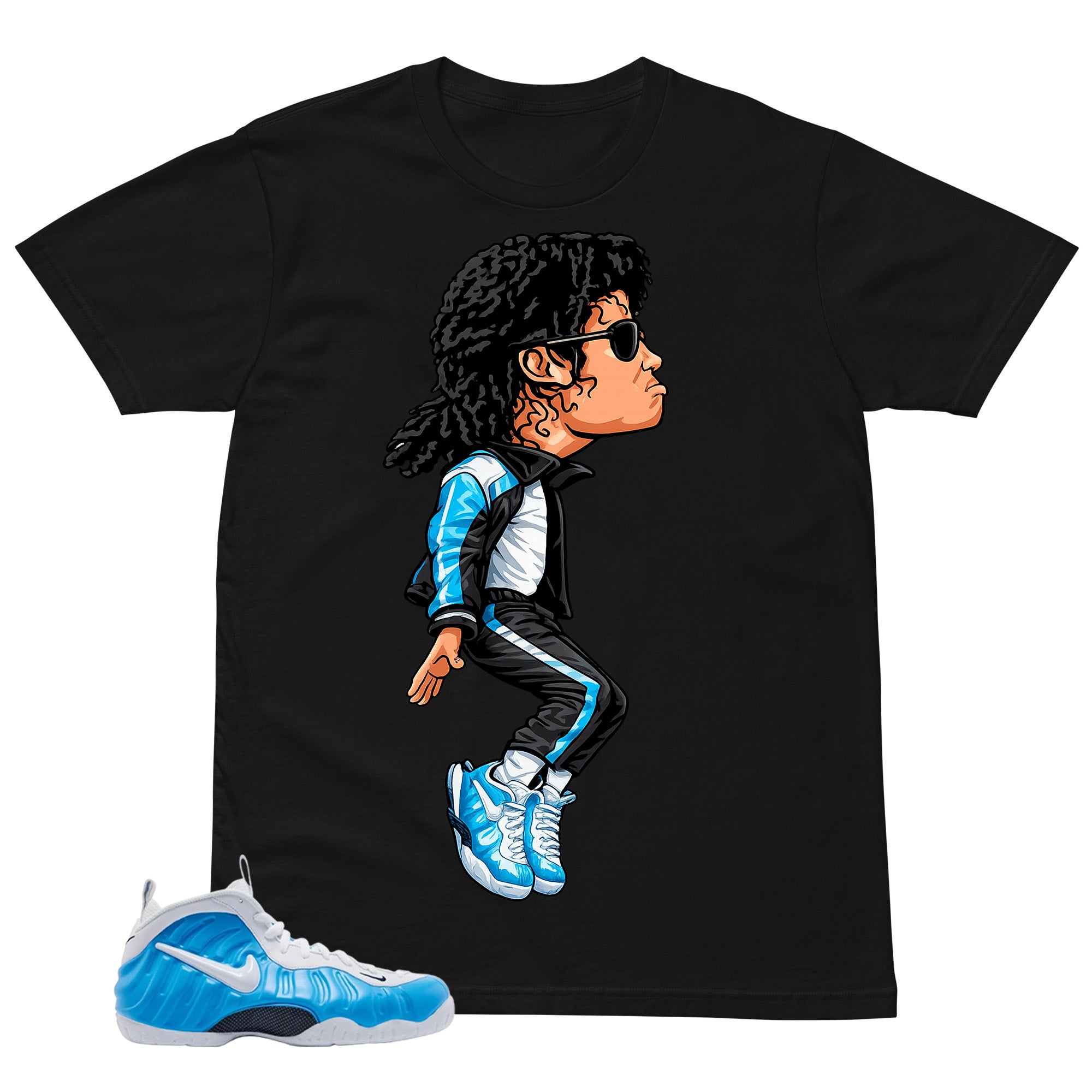 My Vibe Shirt - Matching Air Foamposite Pro 'University Blue' 2026