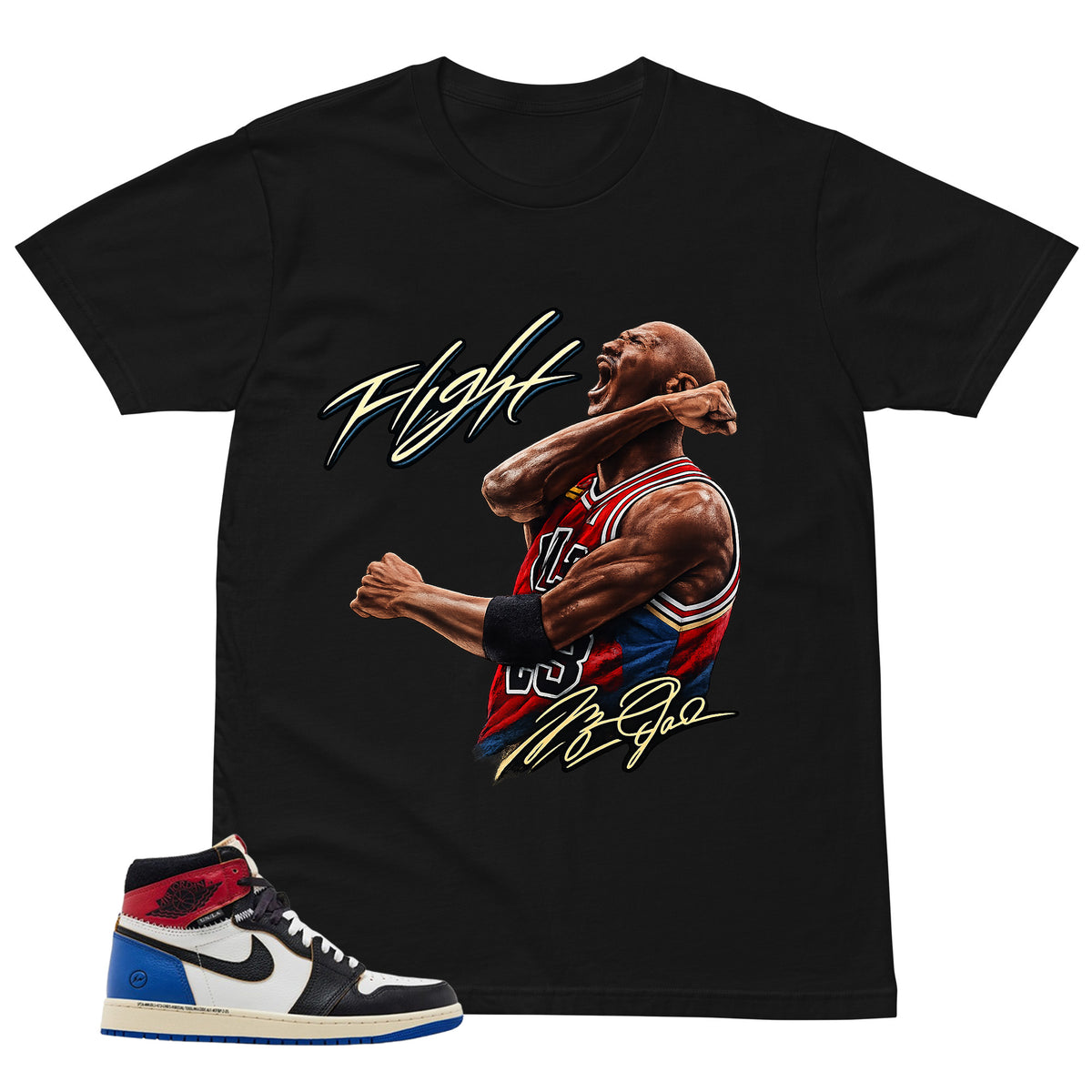 Flight Legend Shirt - Matching Air Jordan 1 Union x Fragment