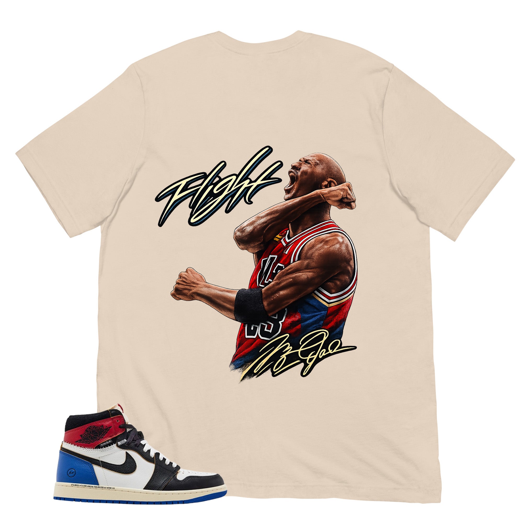 Flight Legend Shirt - Matching Air Jordan 1 Union x Fragment