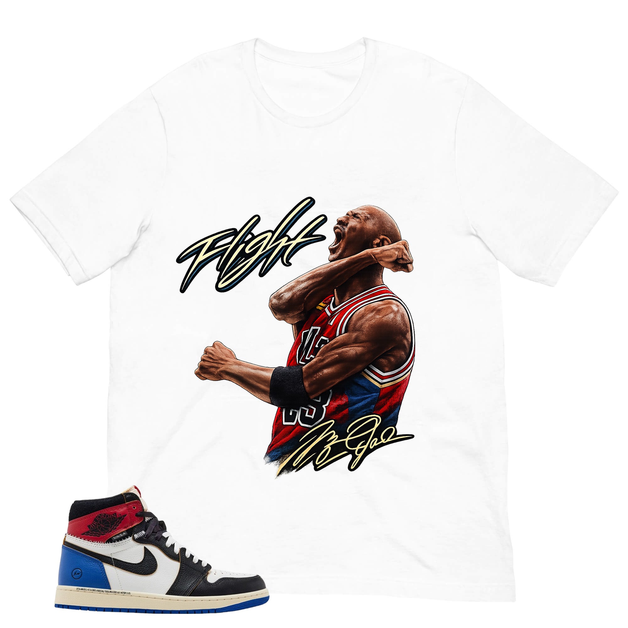 Flight Legend Shirt - Matching Air Jordan 1 Union x Fragment
