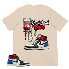 Sneakerhead Blood Shirt - Matching Air Jordan 1 Union x Fragment