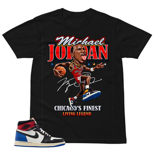 MJ Living Legend Shirt - Matching Air Jordan 1 Union x Fragment