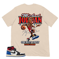 MJ Living Legend Shirt - Matching Air Jordan 1 Union x Fragment