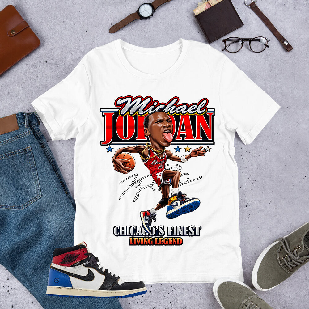MJ Living Legend Shirt - Matching Air Jordan 1 Union x Fragment