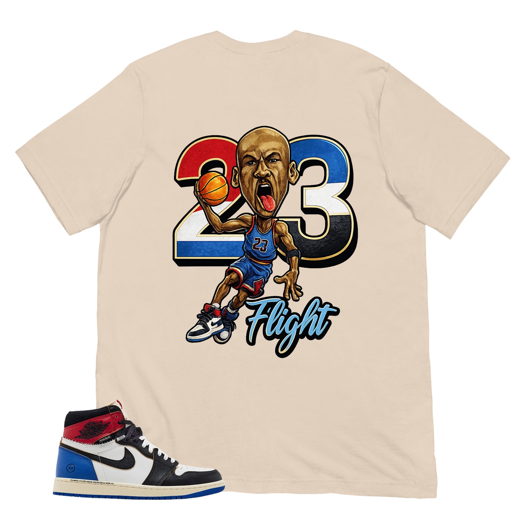 23 Flight Legend MJ Shirt - Matching Air Jordan 1 Union x Fragment