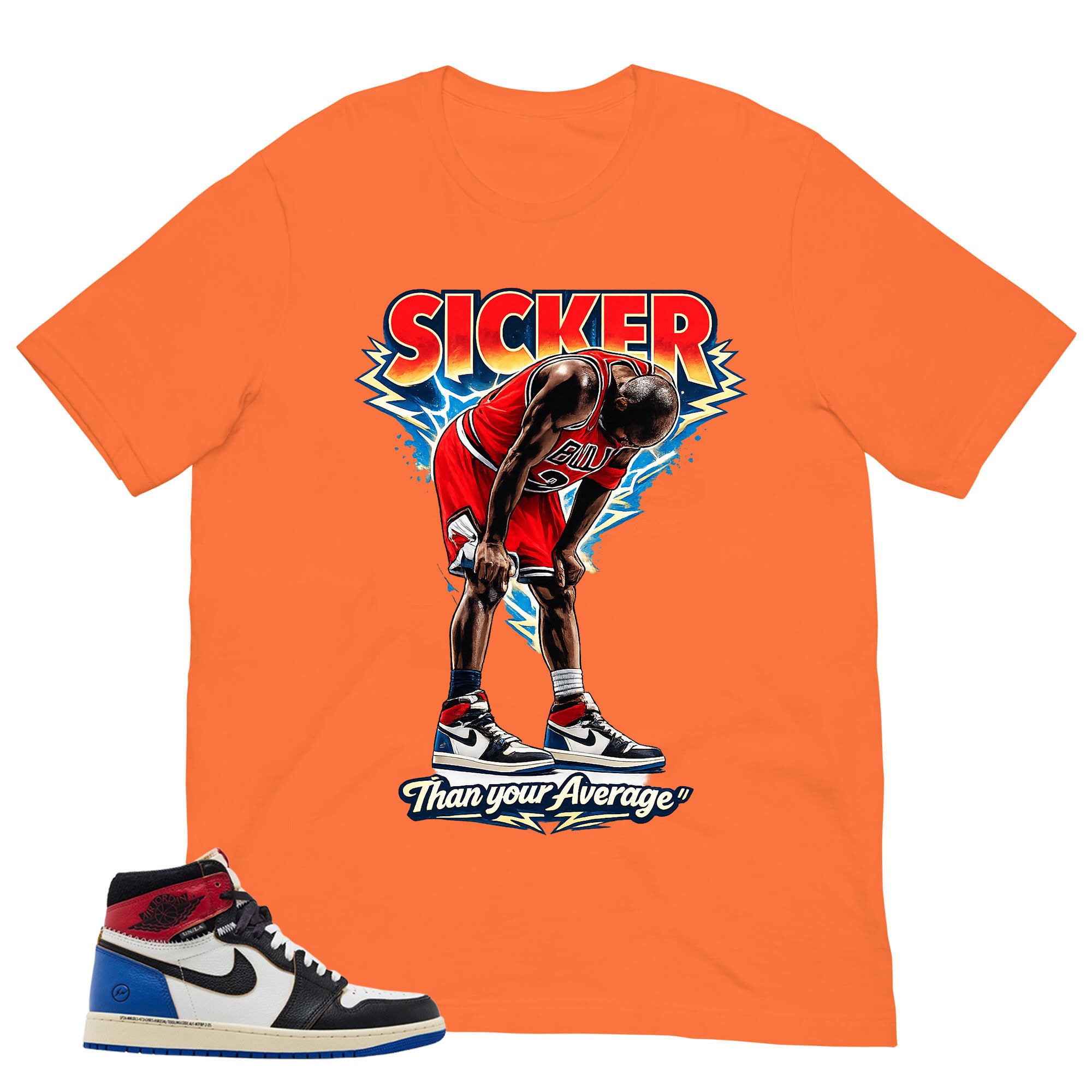 Sicker Shirt - Matching Air Jordan 1 Union x Fragment