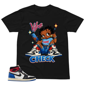 Vibe Check Shirt - Matching Air Jordan 1 Union x Fragment