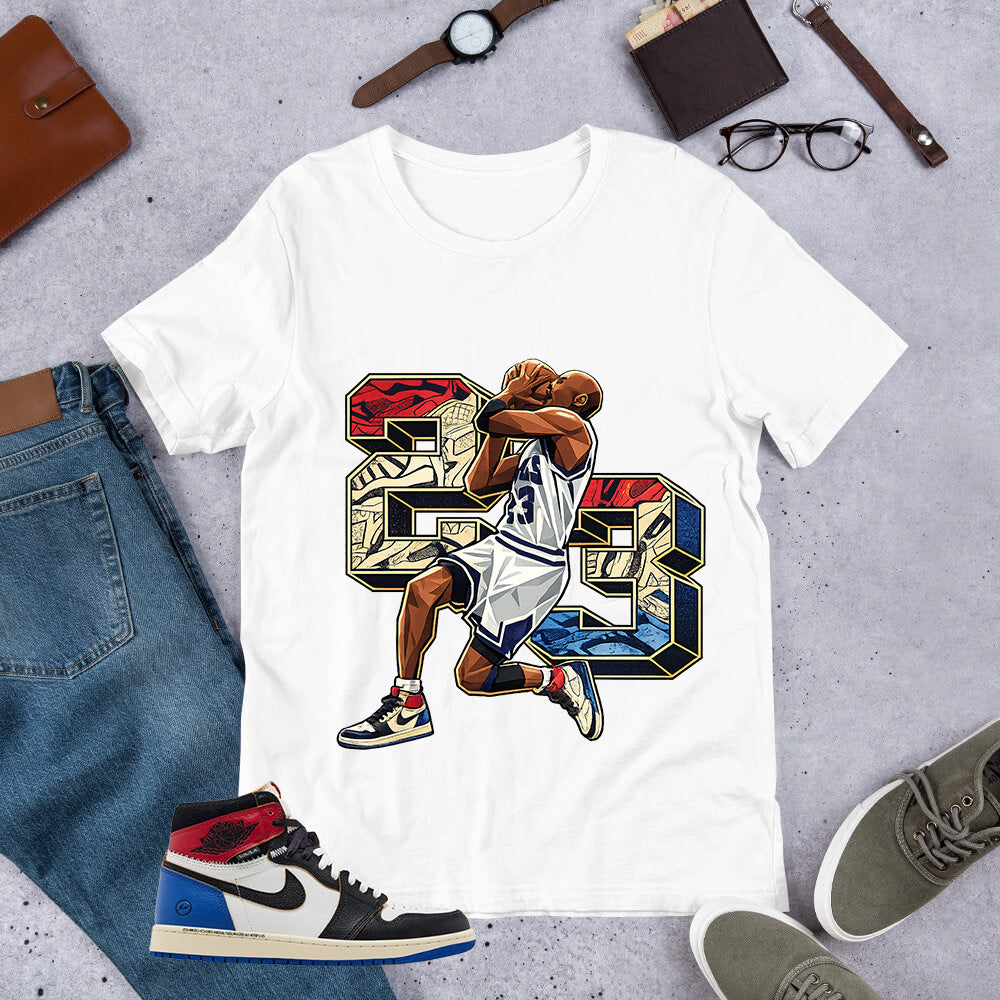 Number 23 Legend MJ Shirt - to Matching 1s Fragment Union