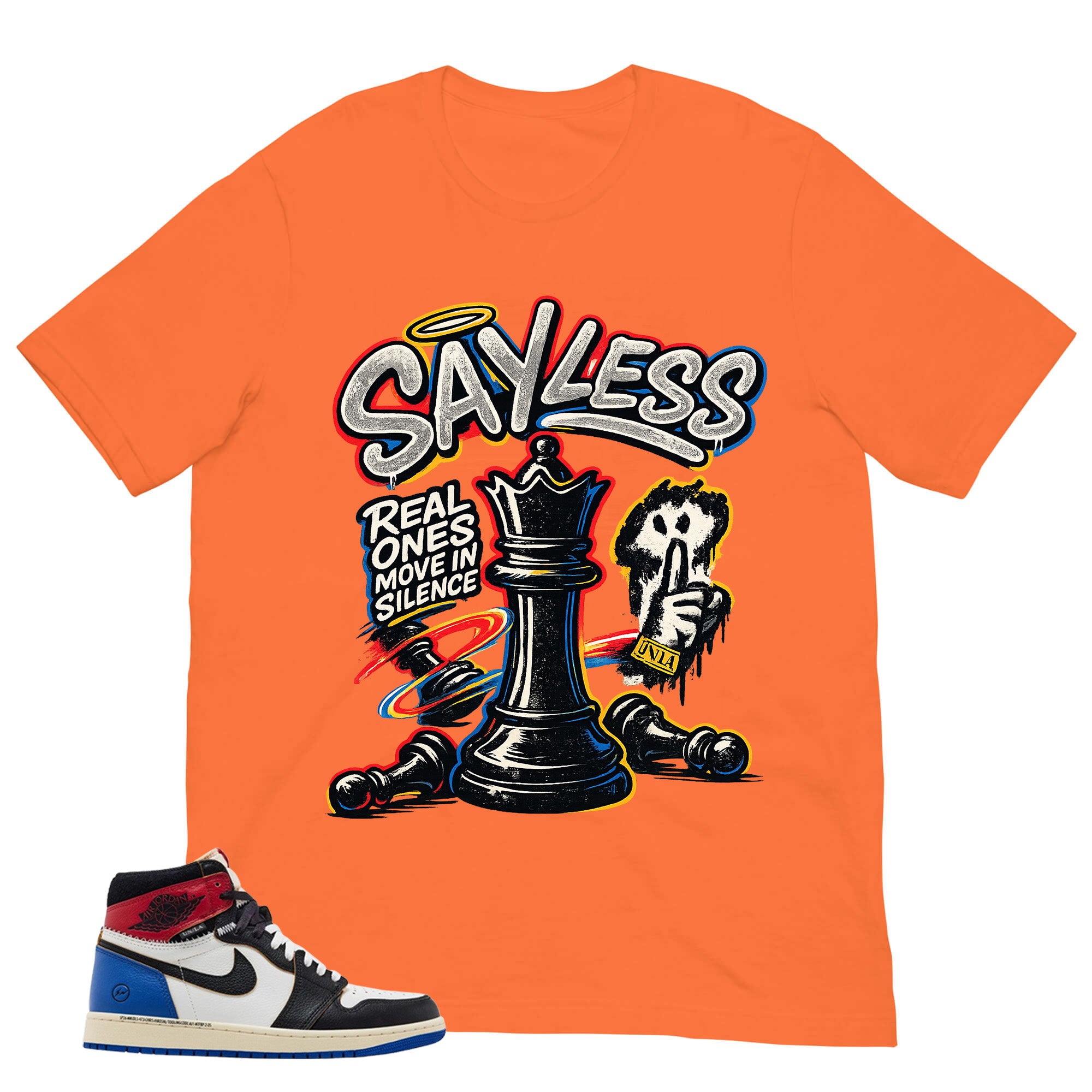 Sayless Shirt - to Matching 1s Fragment Union