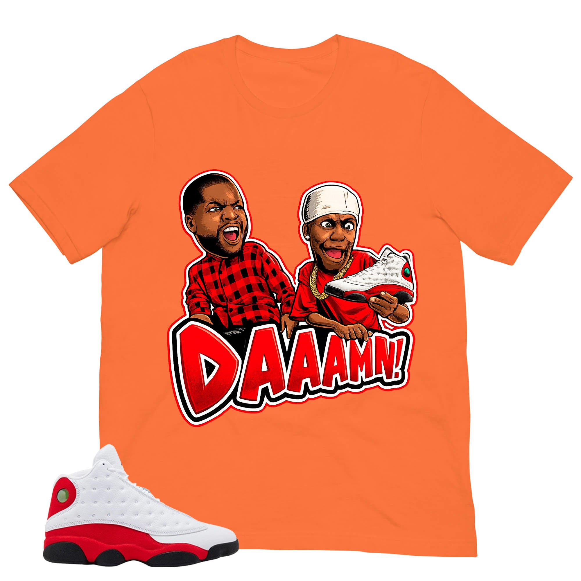 Daaamn Meme Shirt - Match Air Jordan 13 'True Red' 2026