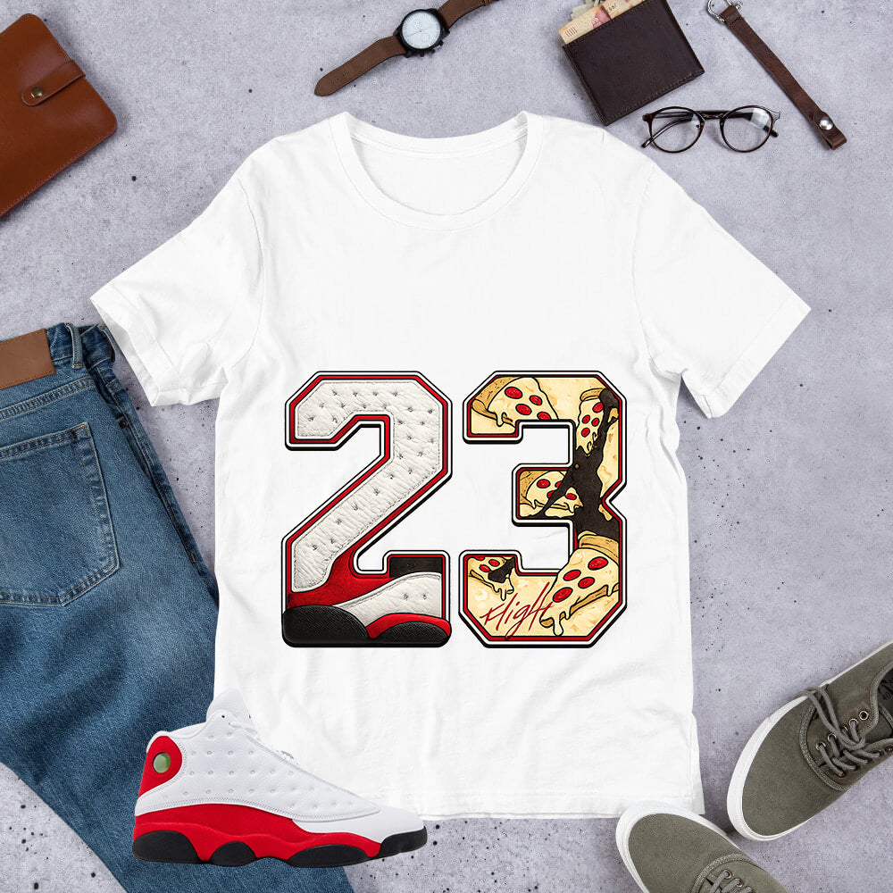 Number 23 Legend Shirt - Match Air Jordan 13 'True Red' 2026