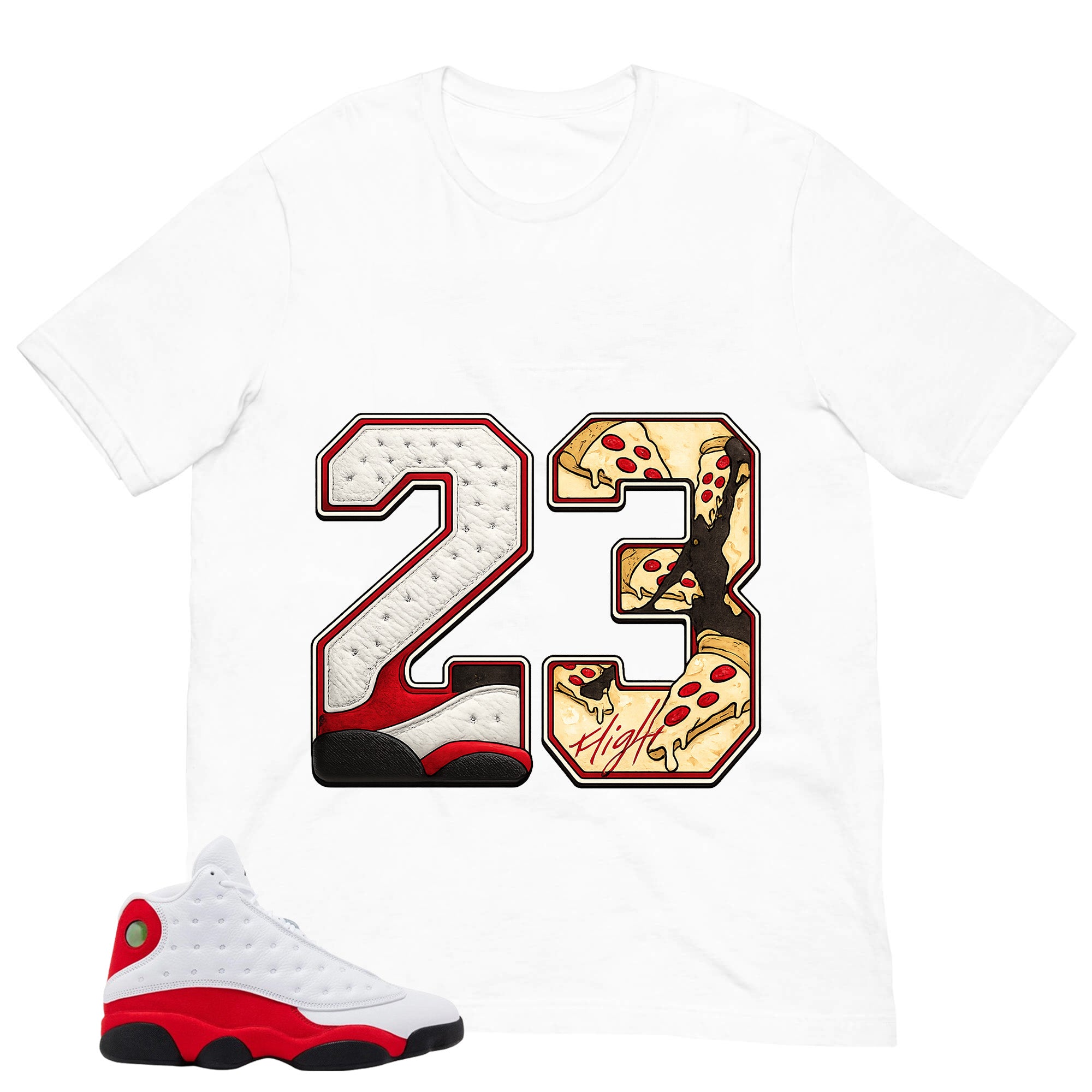 Number 23 Legend Shirt - Match Air Jordan 13 'True Red' 2026